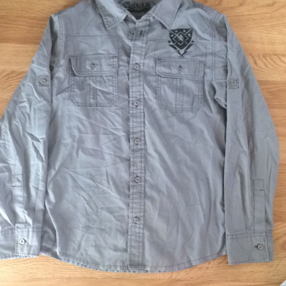 Boys Helix button down. - Picture 2 of 2